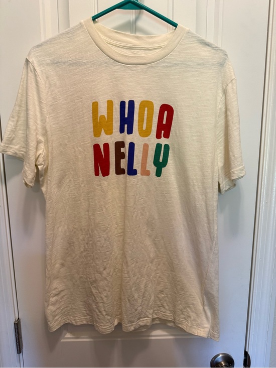 Molly Yeh Tops - MOLLY YEH White Tee with Red Logo